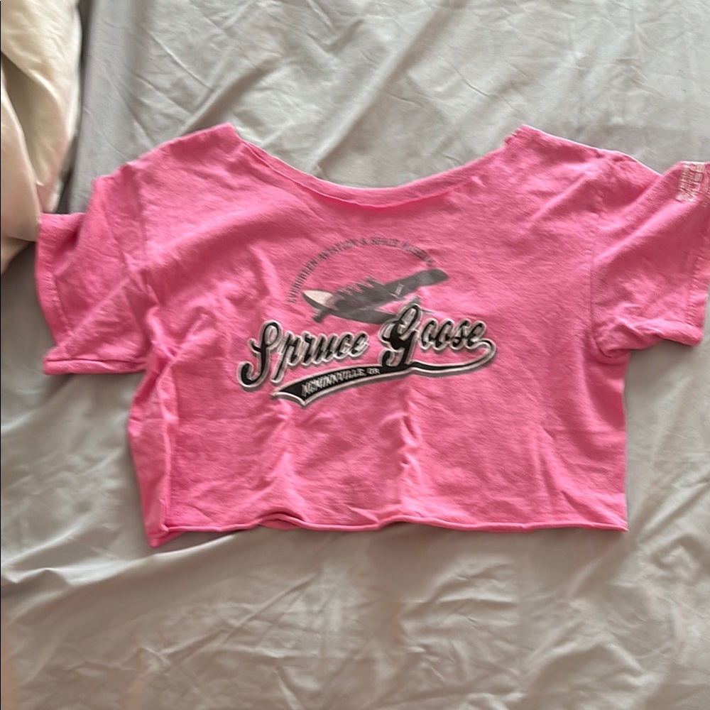 Source Unknown Pink Graphic Tee